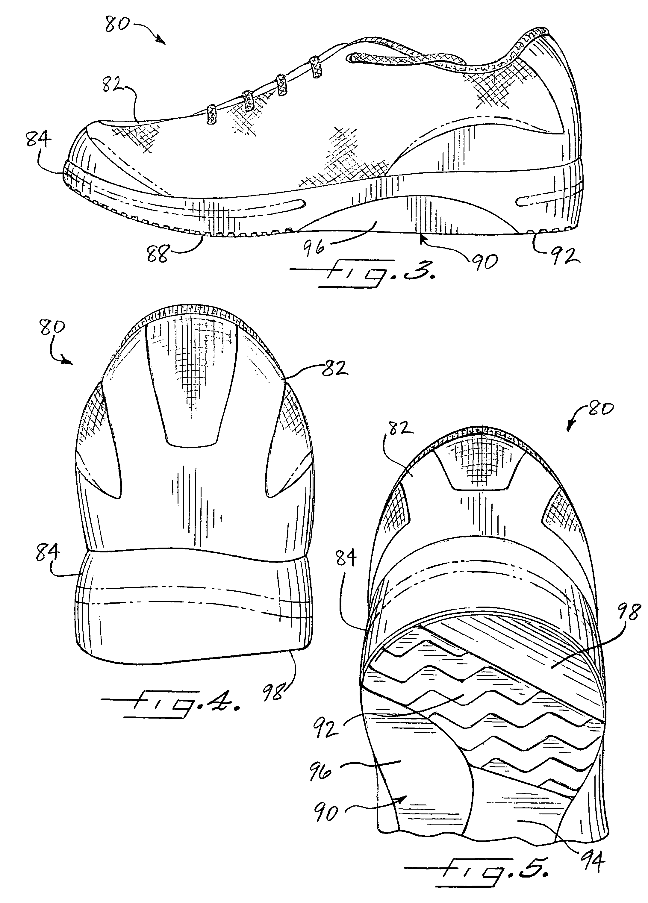 Insole, and footwear system incorporating same