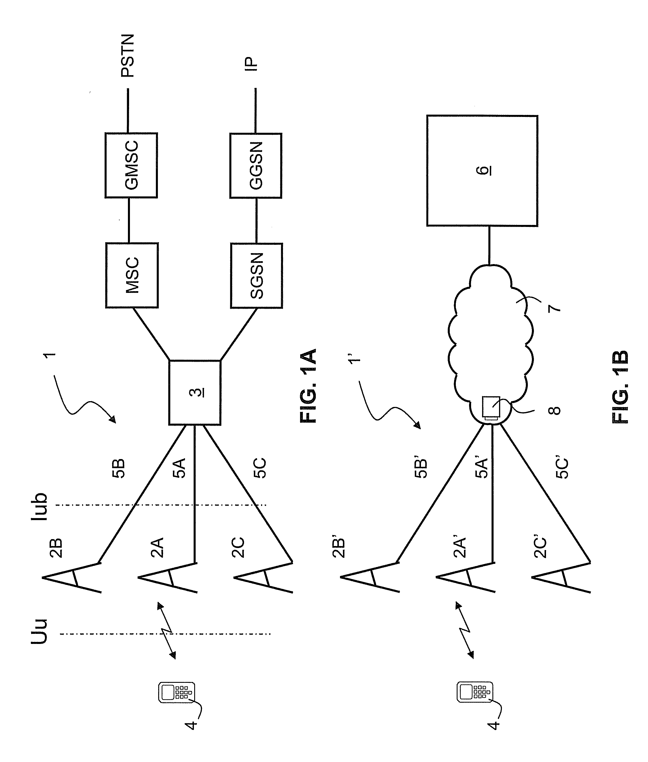 Communication System and Method For Wirelessly Exchanging User Data With a User Terminal