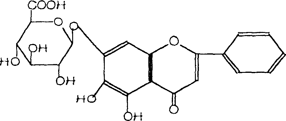 Medicinal composition for treating diabetes chronic complication and preparation method of effective component