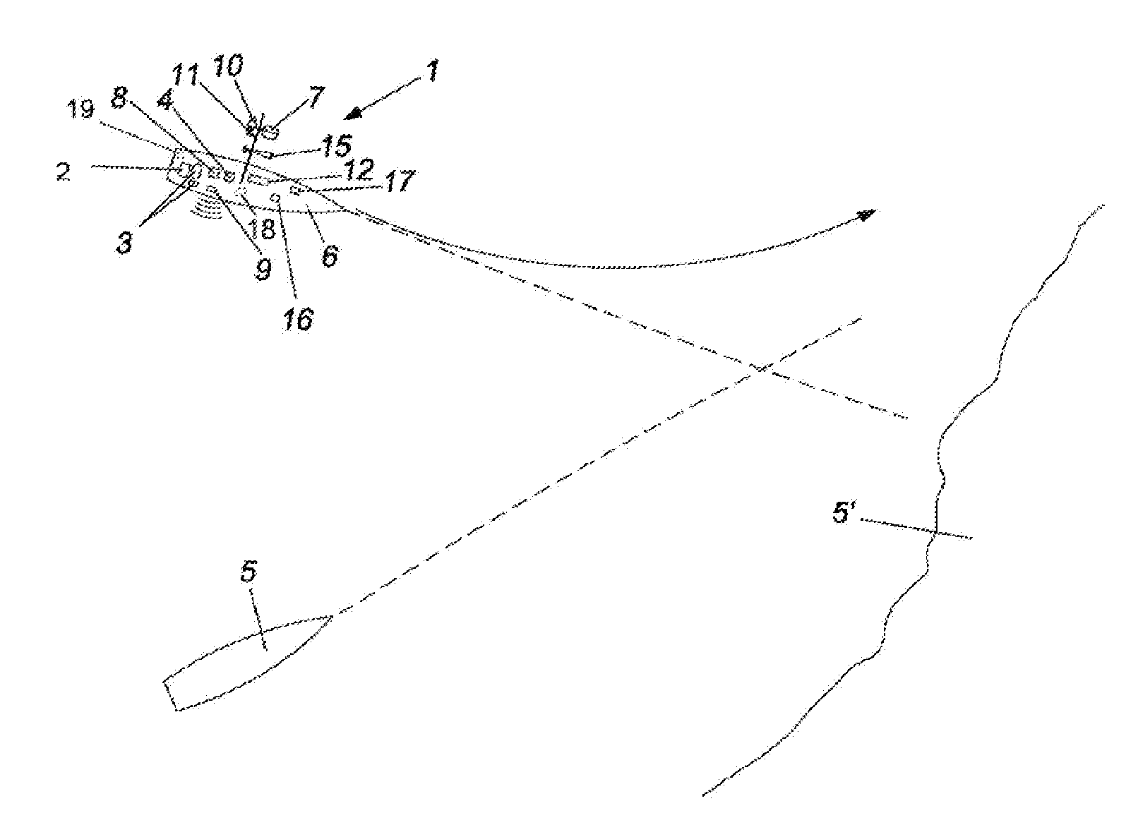 Evasive autopilot system for vessels