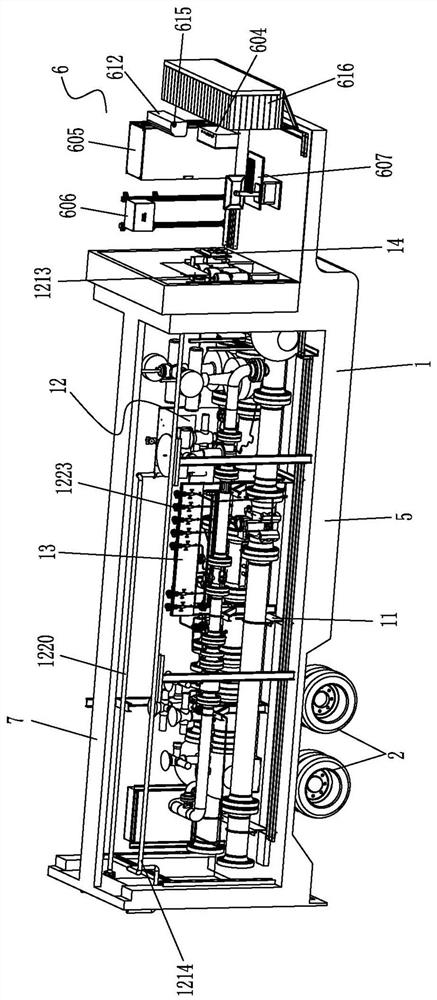 High-pressure natural gas mobile verification vehicle