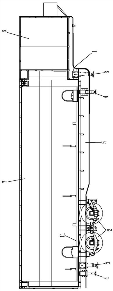 High-pressure natural gas mobile verification vehicle