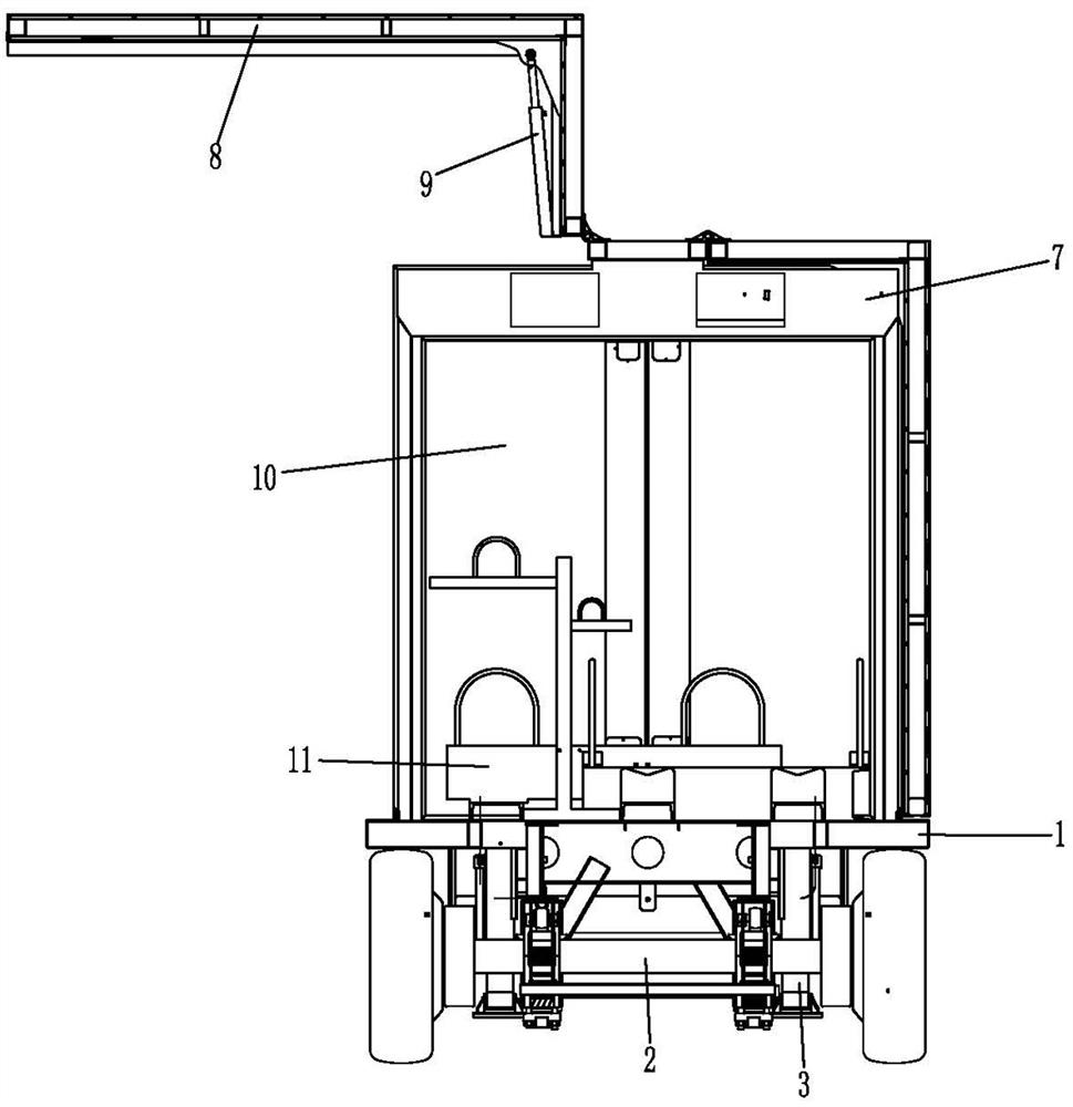 High-pressure natural gas mobile verification vehicle