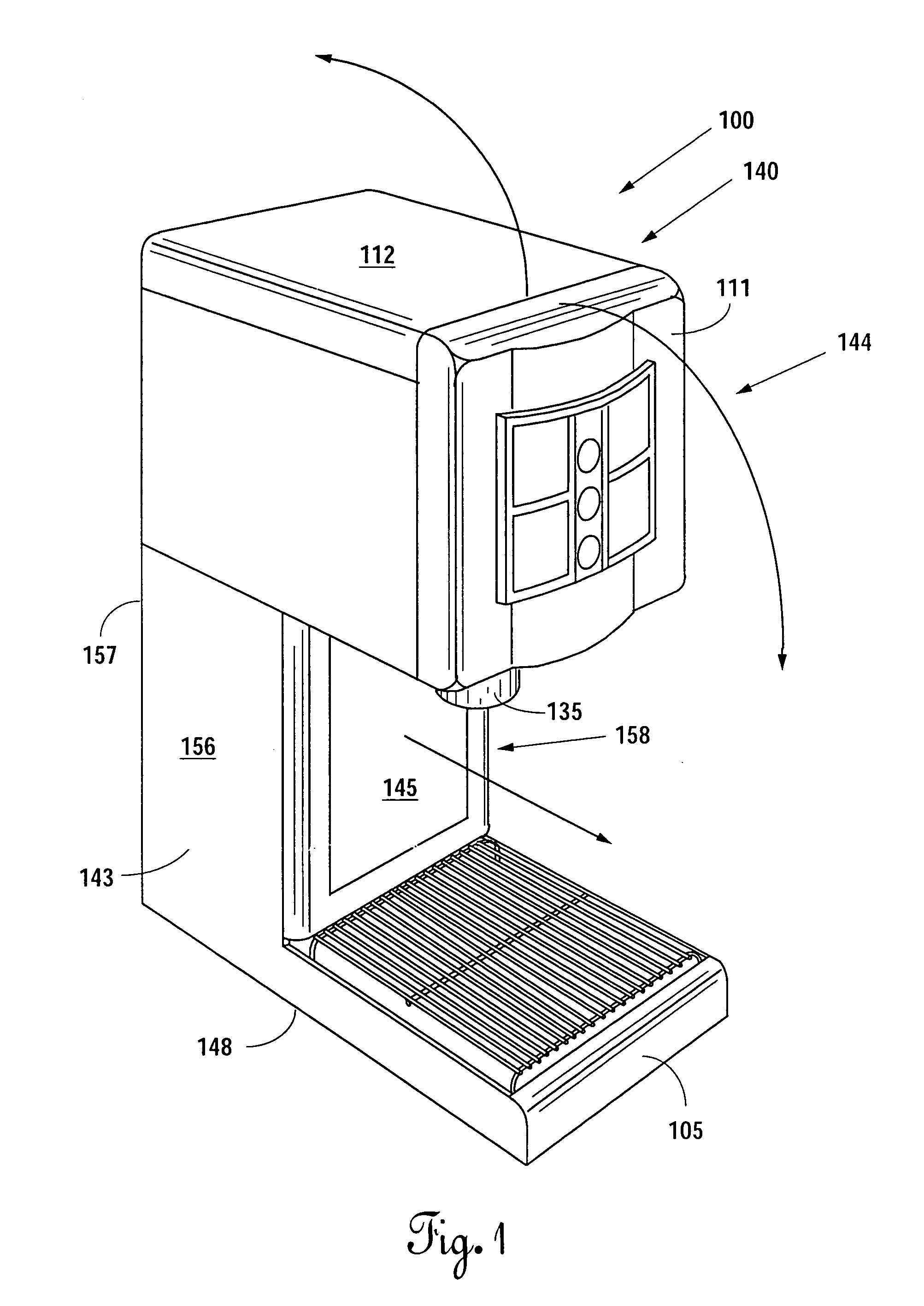 Tower dispenser