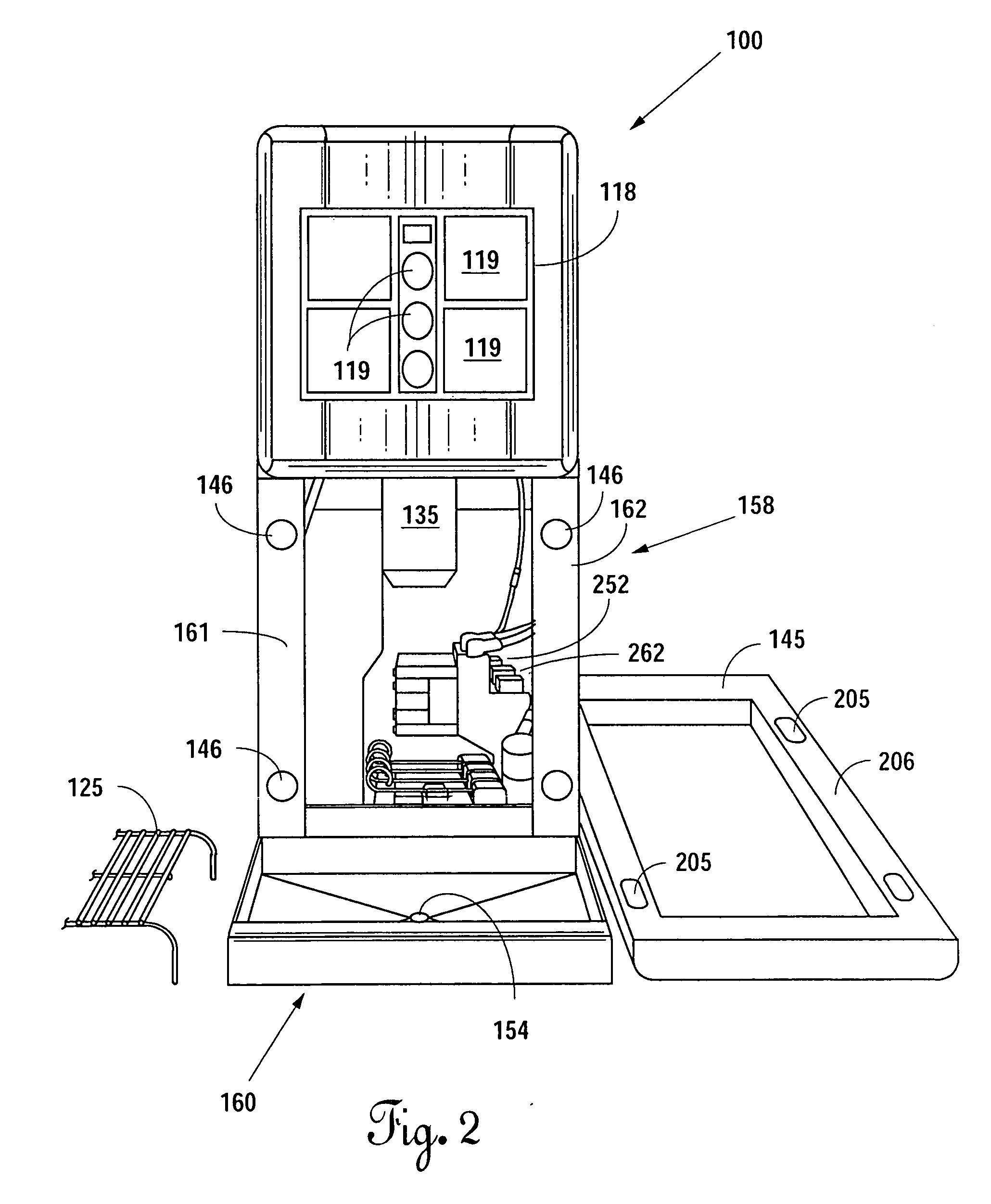 Tower dispenser