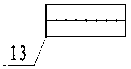 Earthen site rammed soil-site body interface force mechanism test device and using method thereof