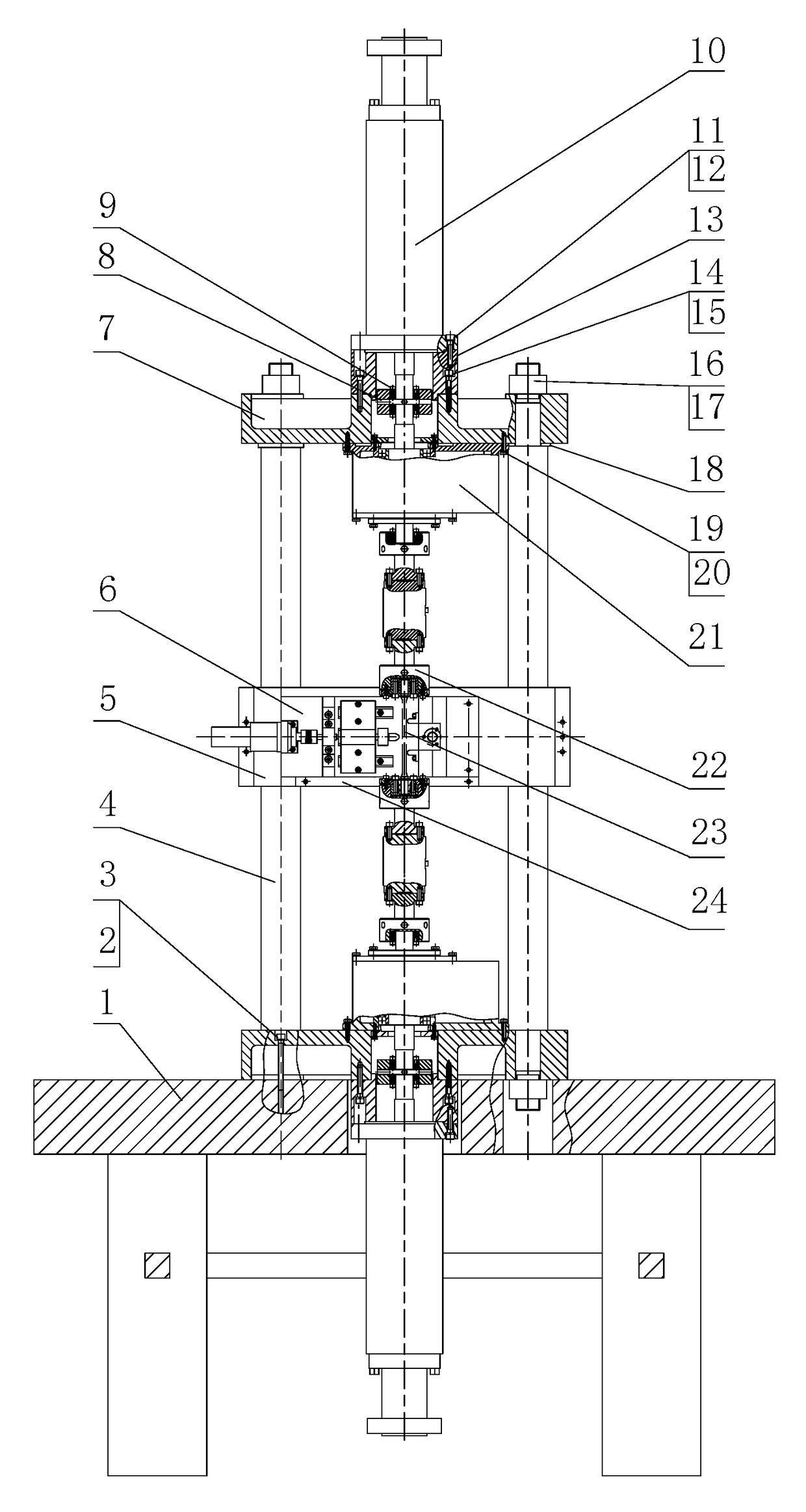 In-situ testing equipment for testing micromechanical properties of material in multi-load and multi-physical field coupled condition