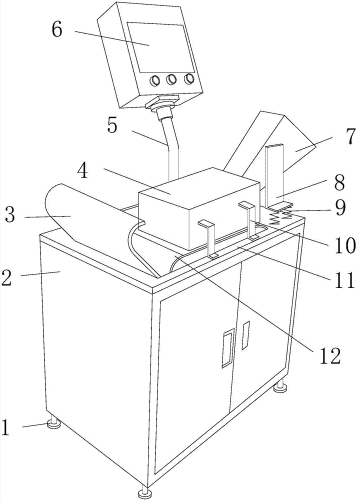 Integrated circuit packaged chip sorting machine