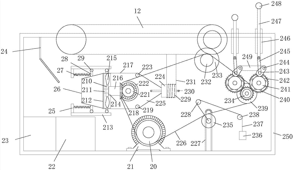 Integrated circuit packaged chip sorting machine