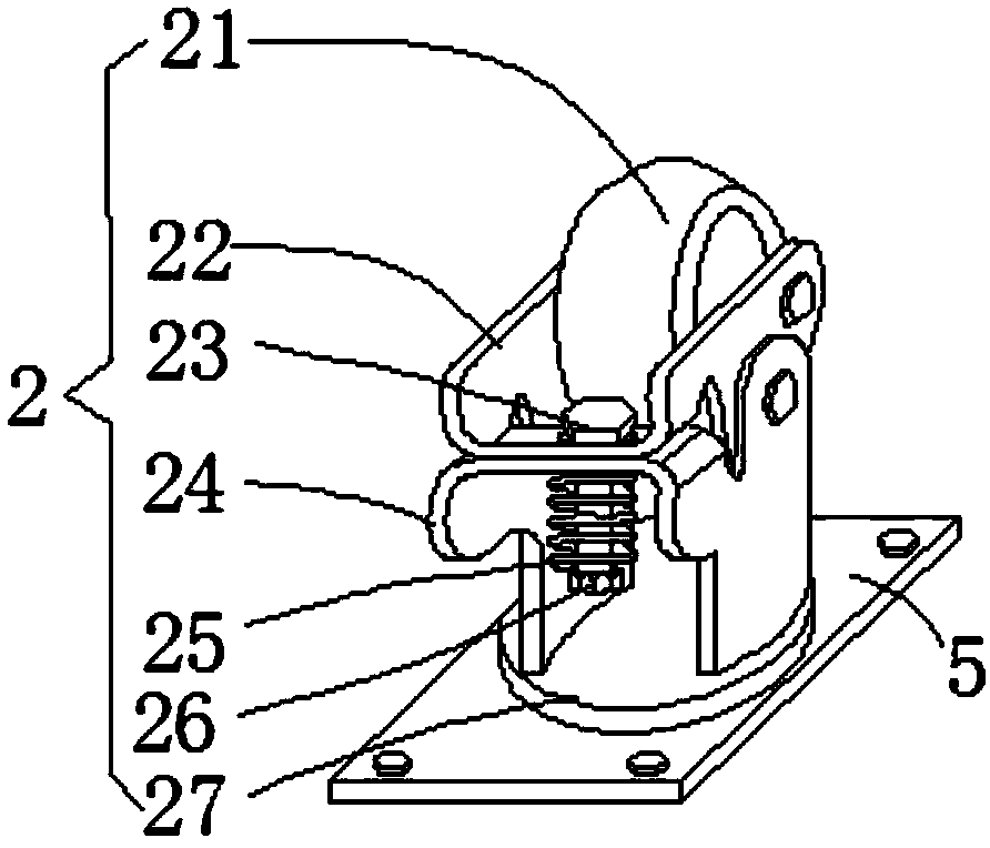 Wheel for storage rack