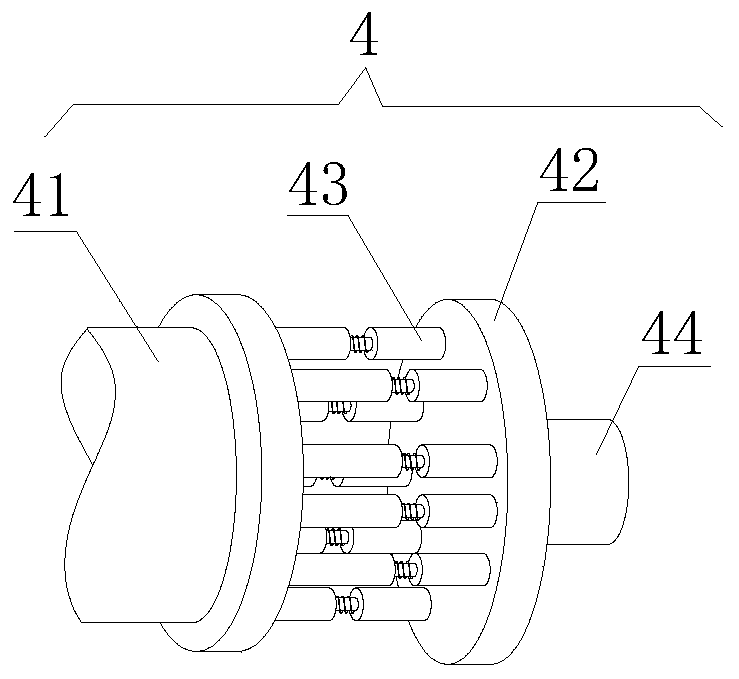 Solid-liquid separation device for upper suspension type centrifugal machine