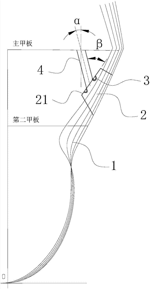 Anchor-pulling test method for simulating anchor recess of real ship