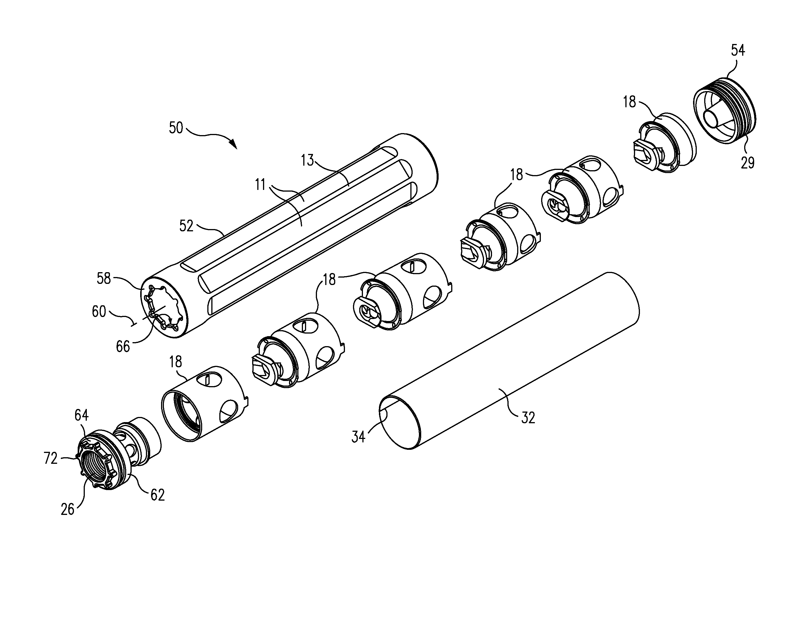 Firearm sound suppressor