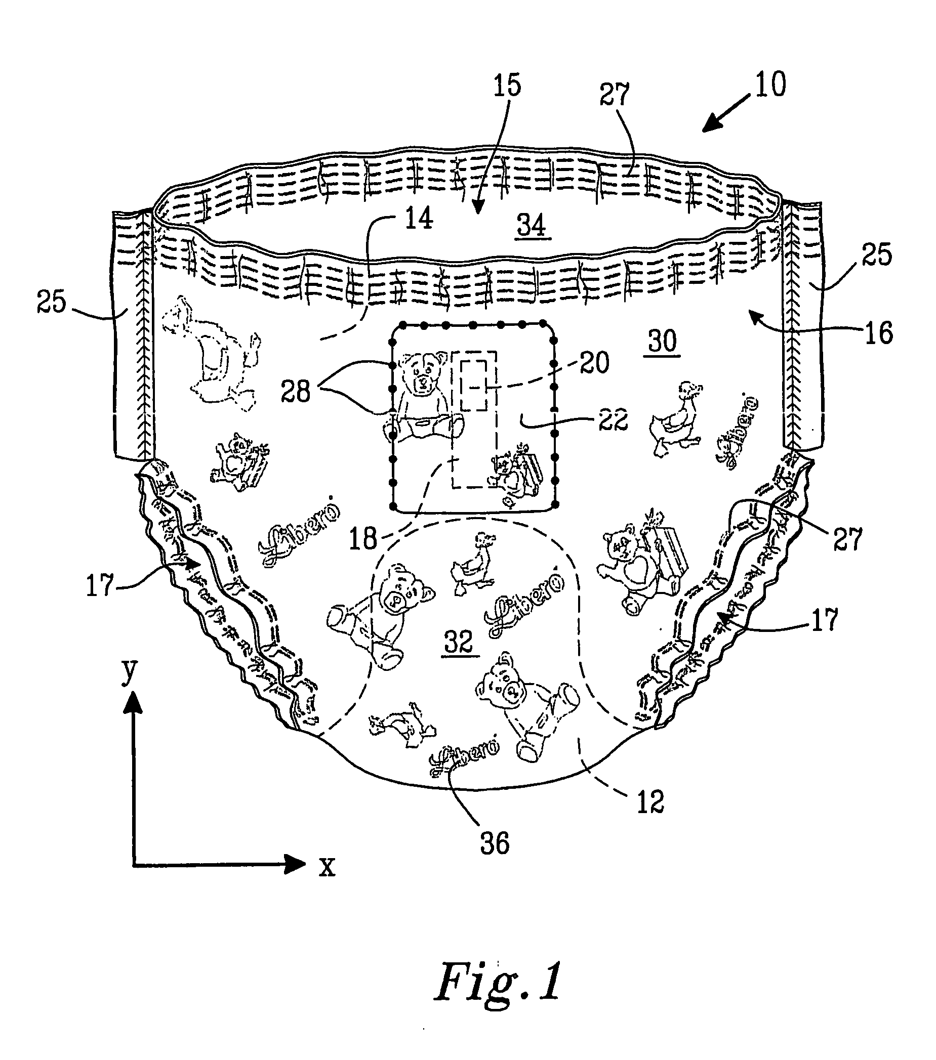 Absorbent article having disposal fastening means