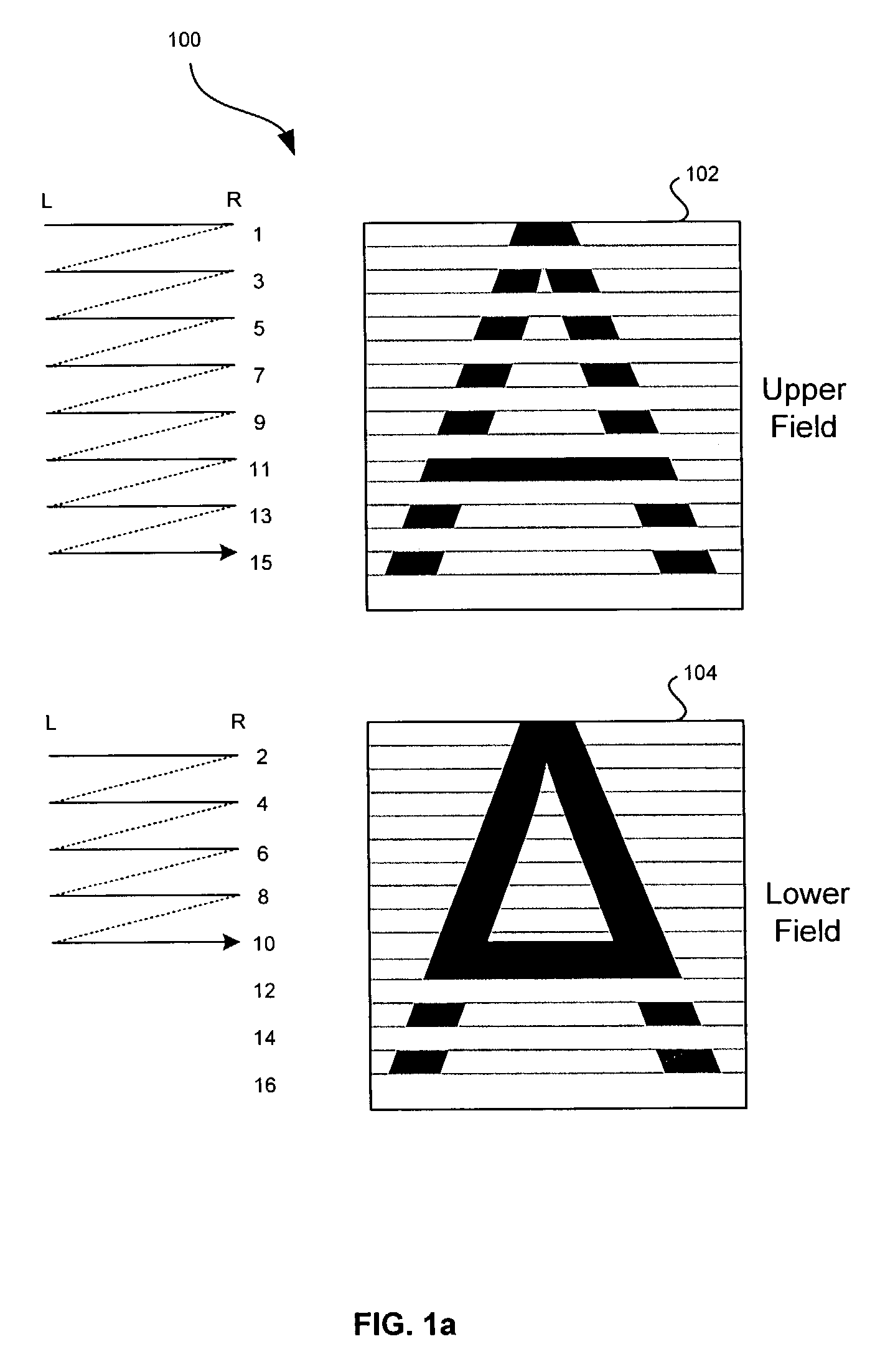 Method and system for converting interlaced formatted video to progressive scan video using a color edge detection scheme