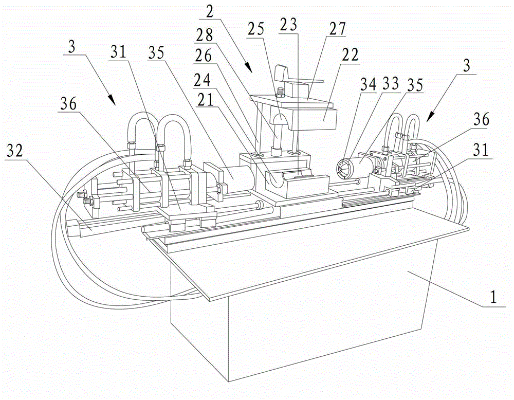 Automobile hose and coupling assembly equipment