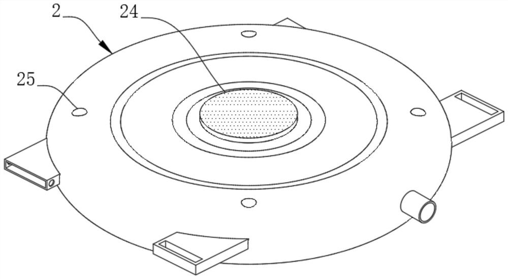 An automatic airbag pressurizing and pressing device