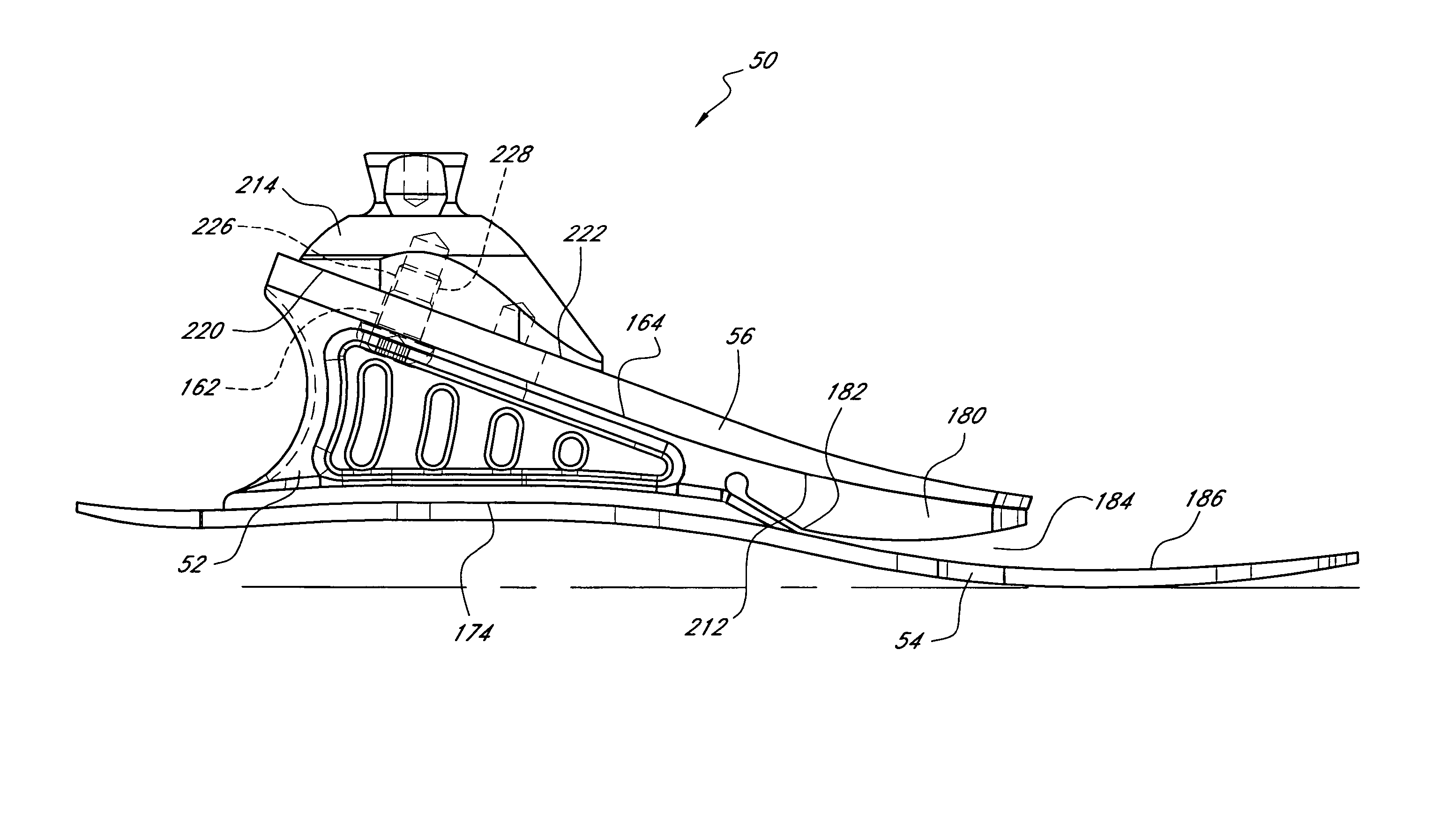 Foot prosthesis with resilient multi-axial ankle