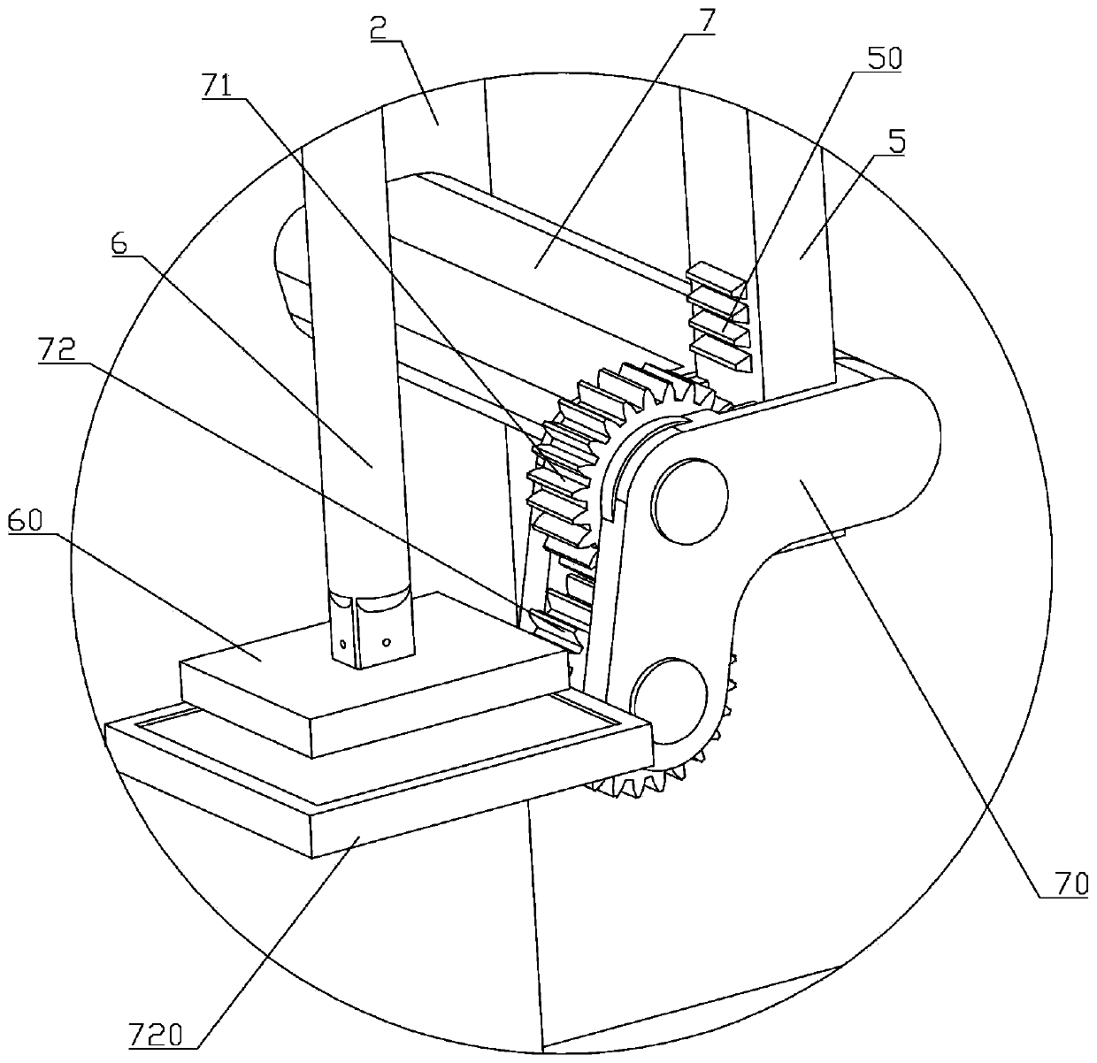 Manual stamping device