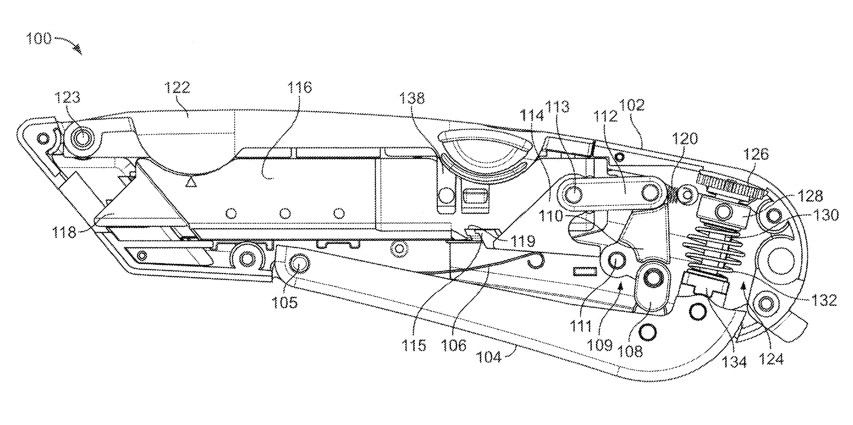 Adjustable utility knife