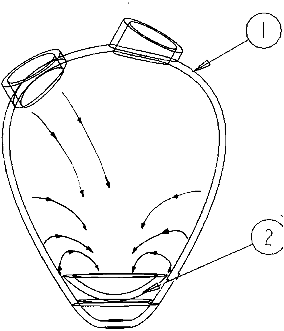 A kind of intraventricular pulsatile blood pump