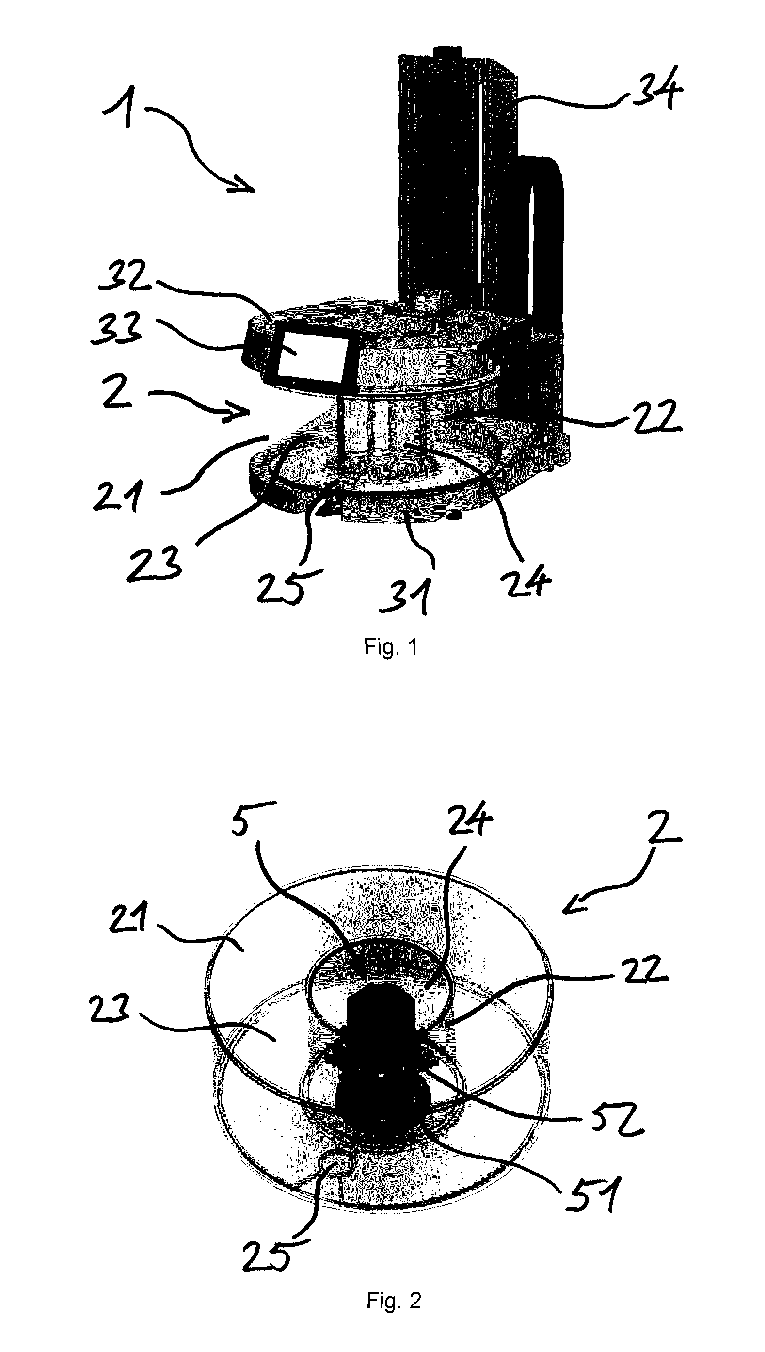 Apparatus for dissolution testing