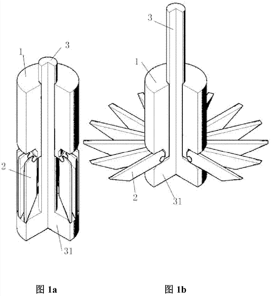 Completely recyclable end support ground anchor