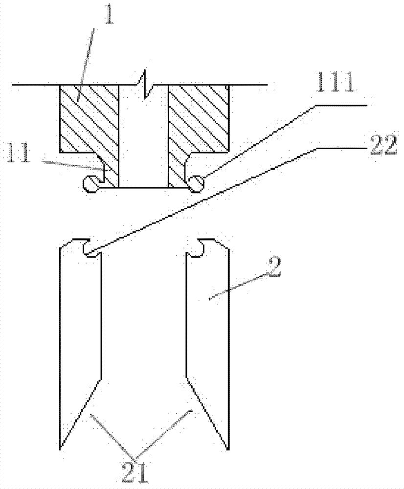 Completely recyclable end support ground anchor