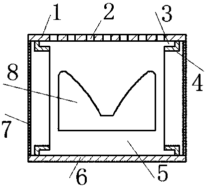 Strip cooling device