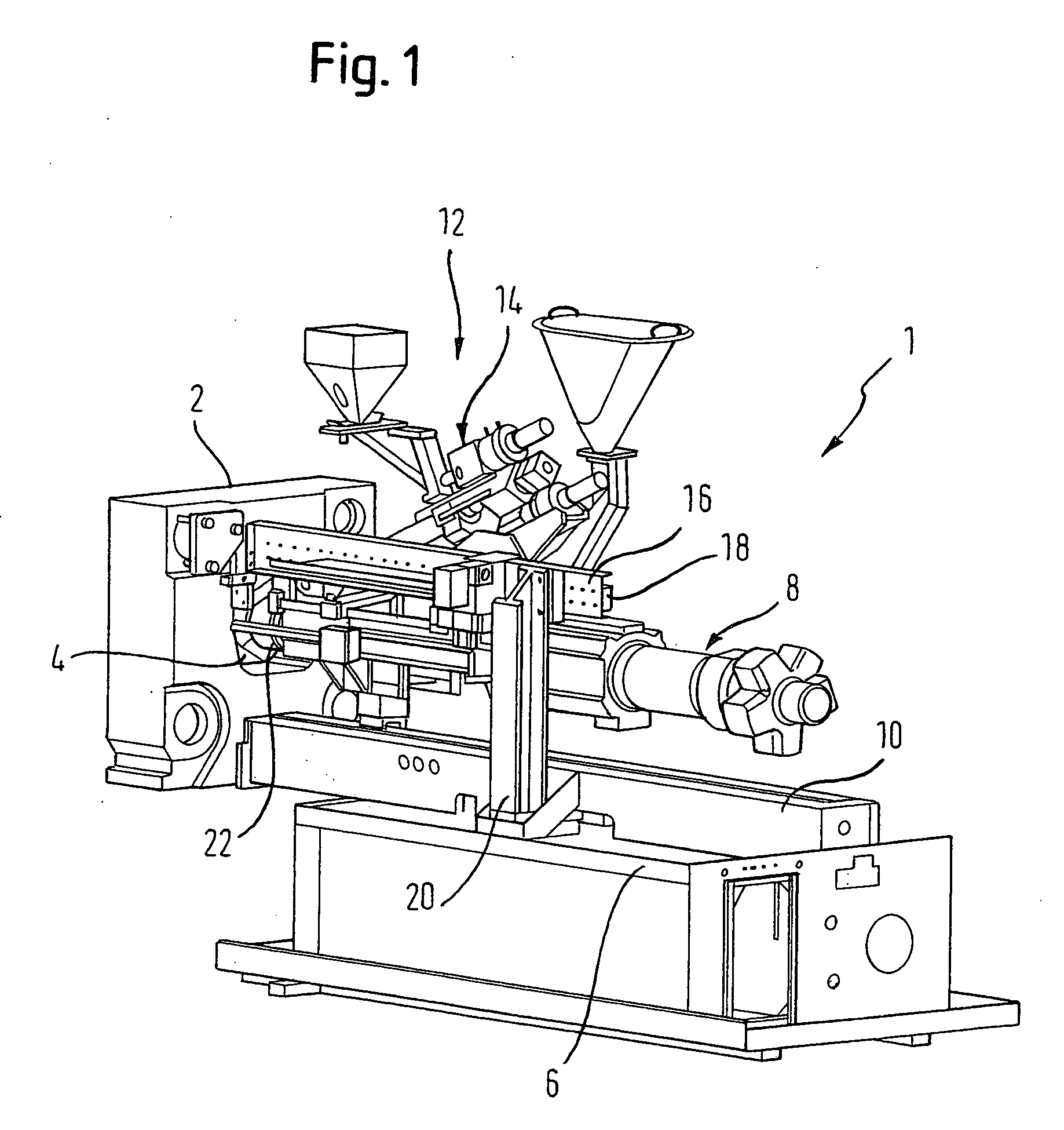 Retrofit module for adding a plasticizing and injection unit to an injection molding machine, and injection molding machine with added retrofit module