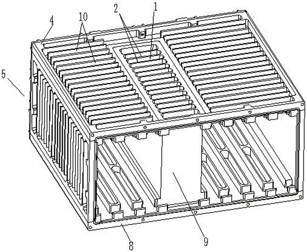 Host as well as case and housing thereof