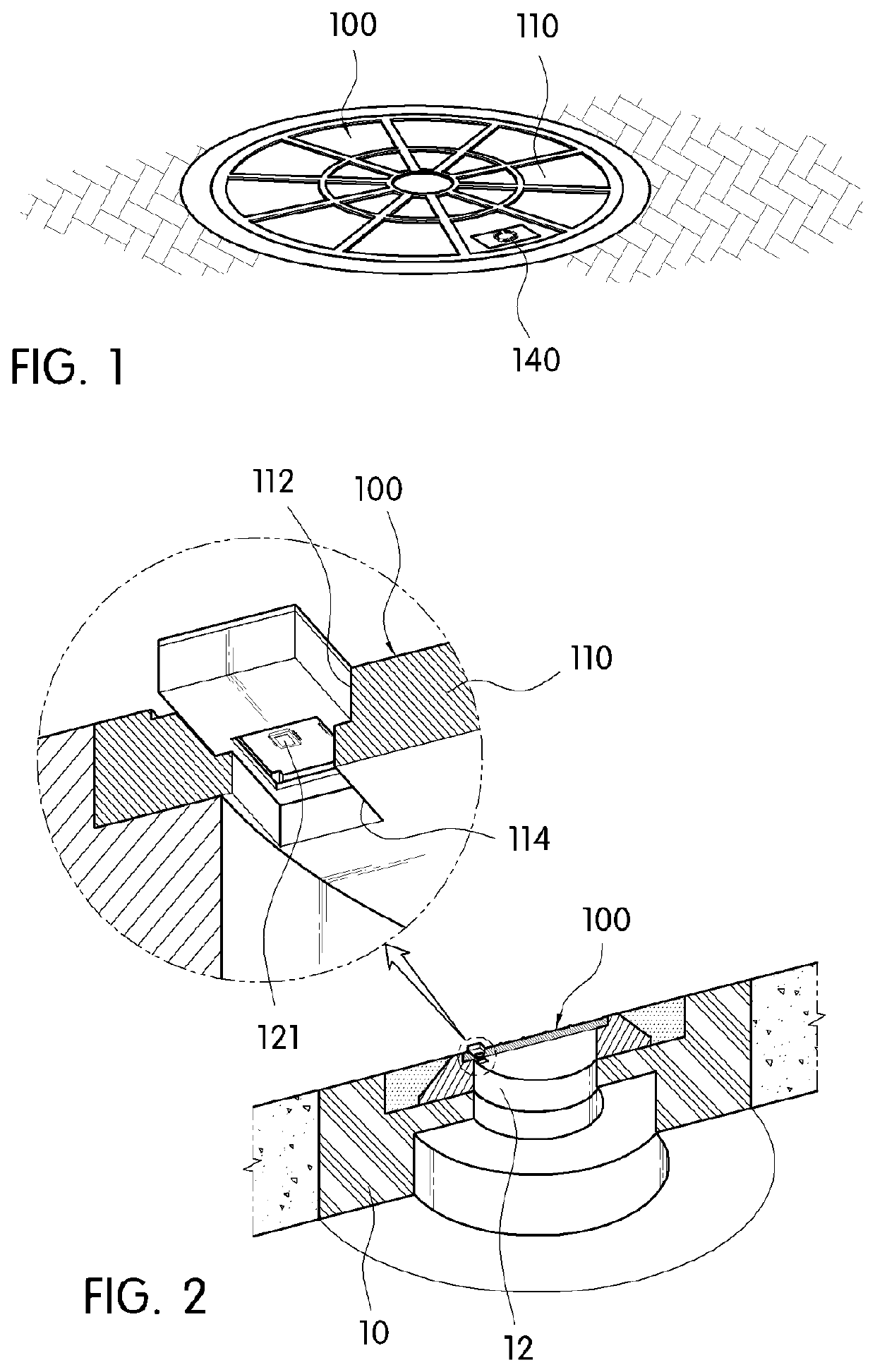 Manhole cover and manhole management system using the same