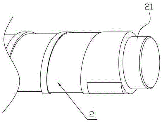 Slag structure of a household oil press