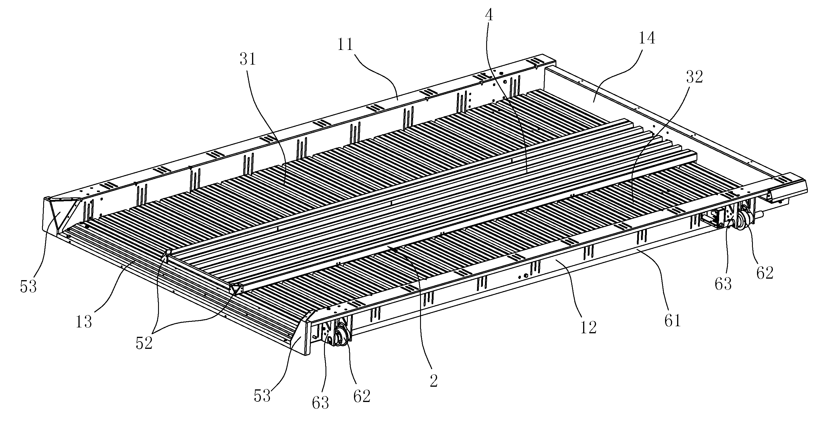 Vehicle carrier disk