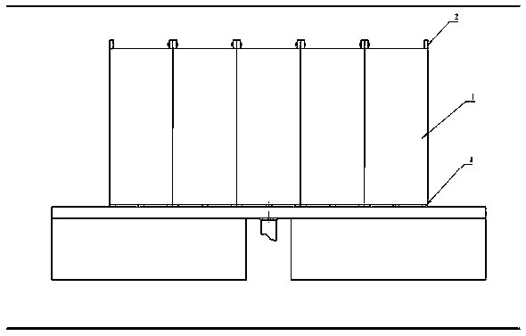 Method for ground compression and heaping of large foundation piles for vertical compressive static load test in civil engineering