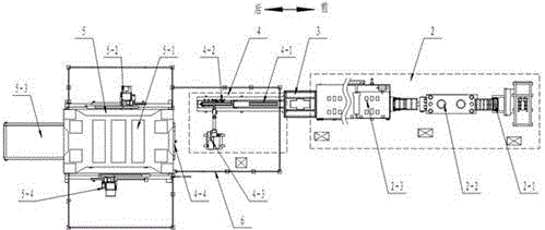 Automatic production device for threshold member of electric vehicle