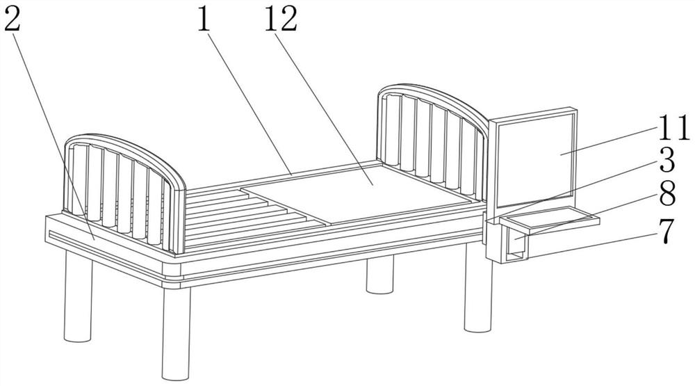 Medical service intelligent multifunctional bedside operation terminal based on Internet of Things