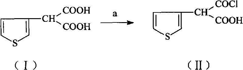 Method for preparing broad-spectrum penicillin antibiotic ticarcillin sodium