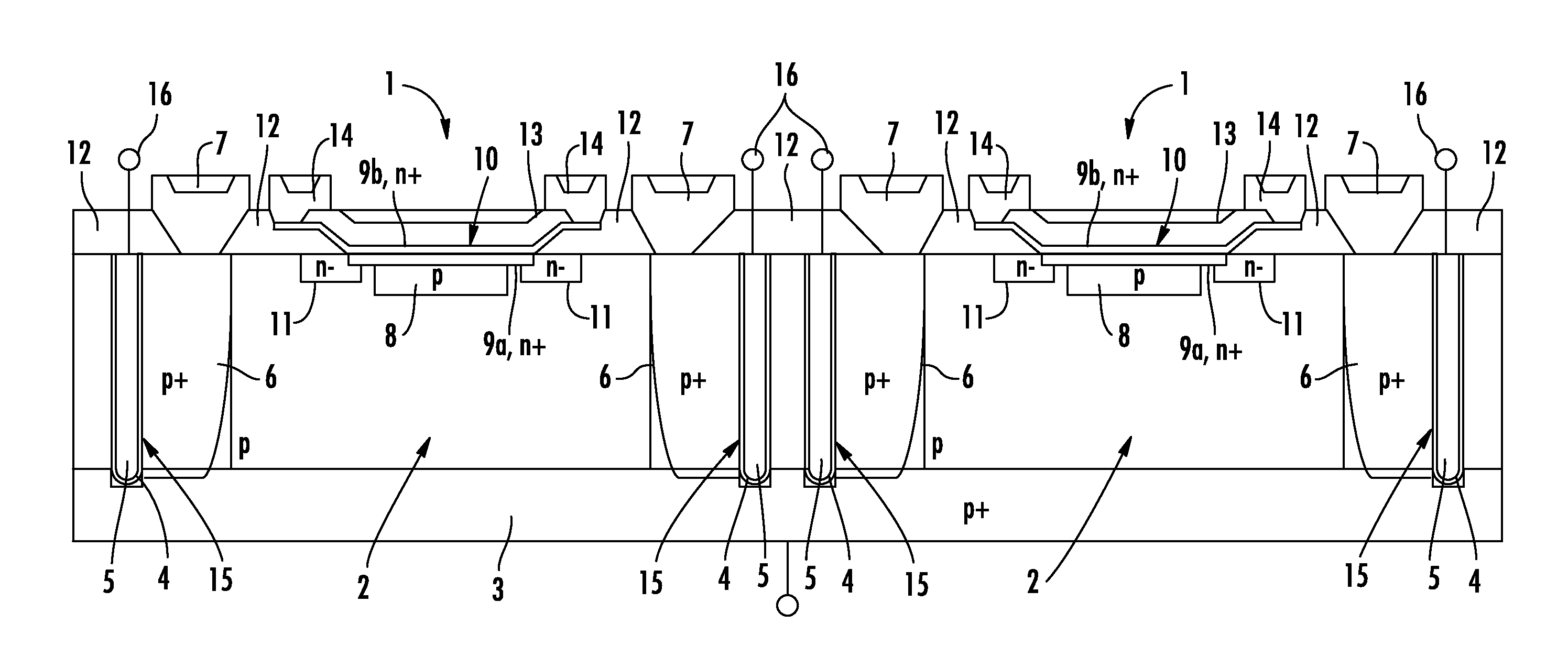 Photo detector array of geiger mode avalanche photodiodes for computed tomography systems