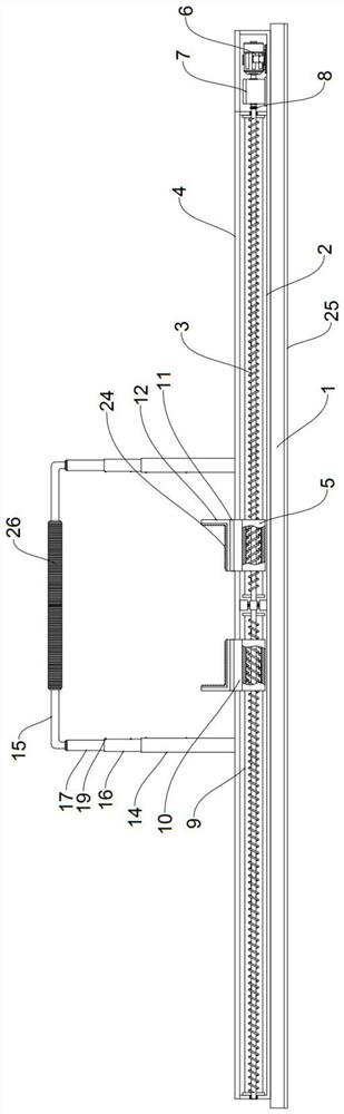 Muscle stretching device with warm-up function