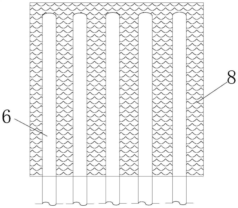 Solar photovoltaic photothermal comprehensive utilization device and the ventilation and heating system of the device