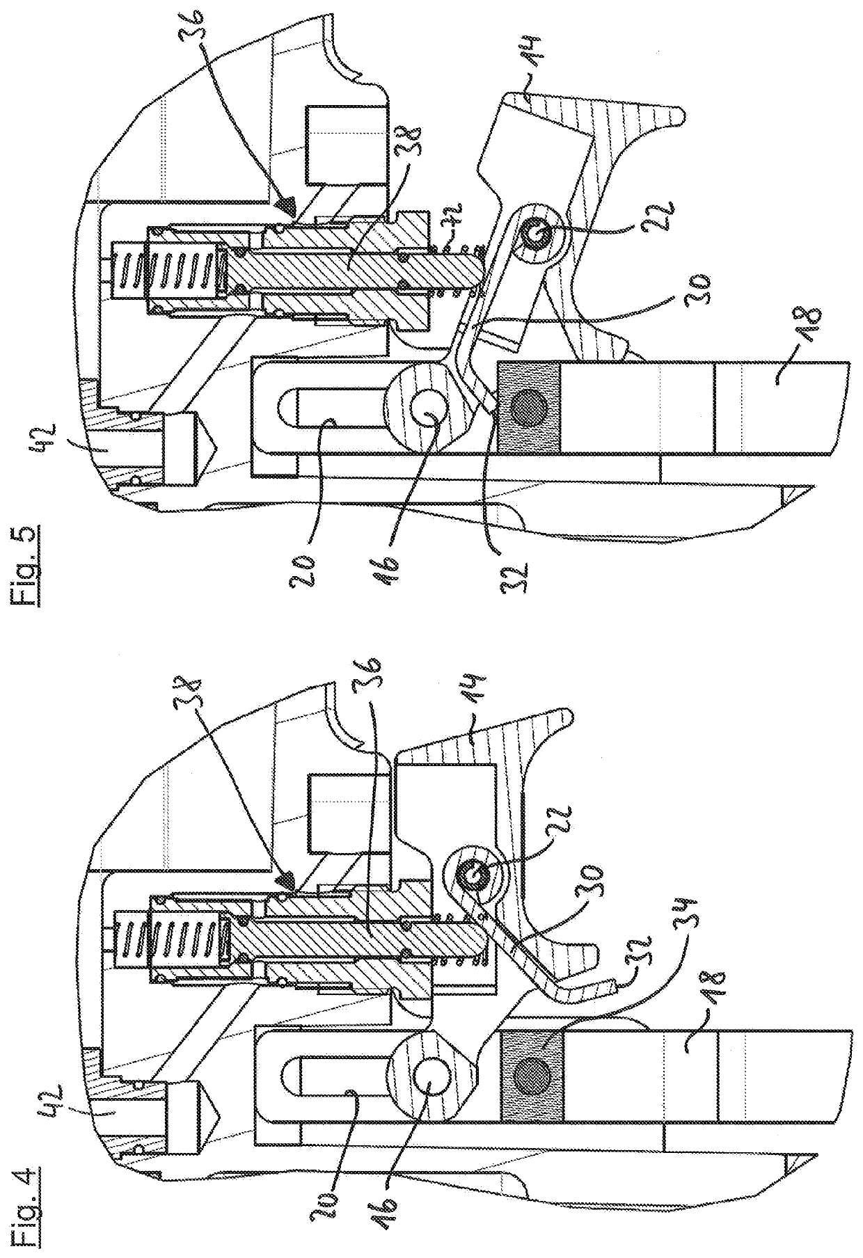 Compressed air nailer with automatic operating mode and a placing sensor