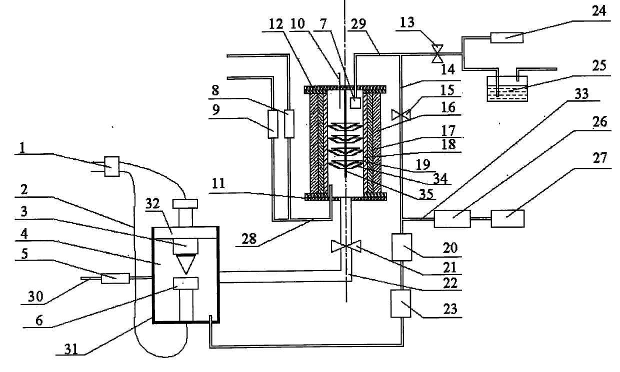 Method and device for preparing single-phase nano epsilon-Fe3N or gamma'-Fe4N powder