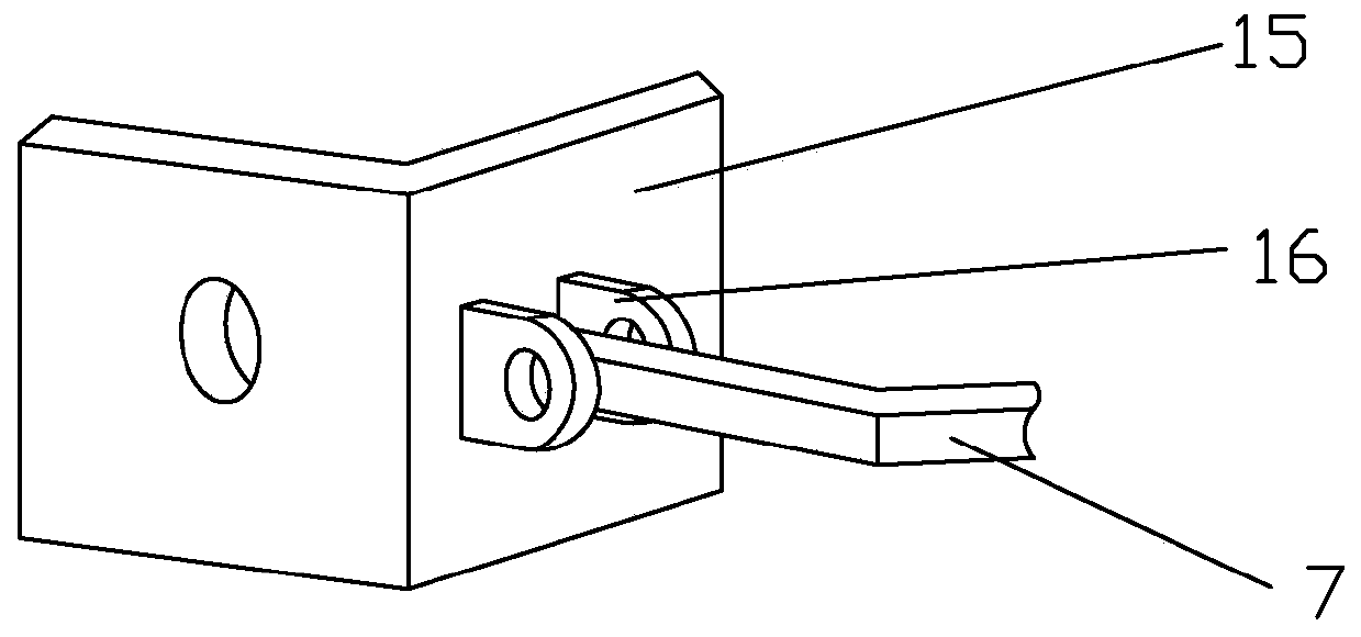 A force-bearing device for replacing the main material of the cross-arm of the tension tower of a transmission line and its use method