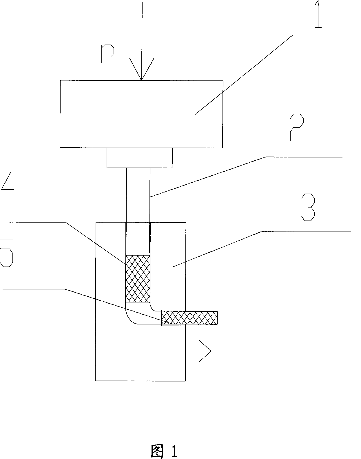 Processing method of magnesium alloy compressional deformation and mold