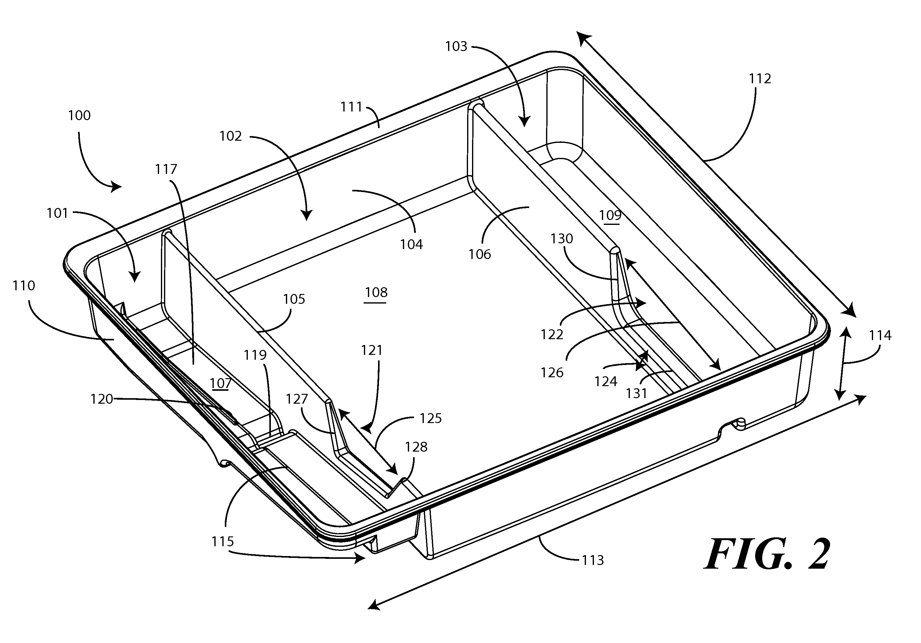 Catheter Tray, Packaging System, and Associated Methods