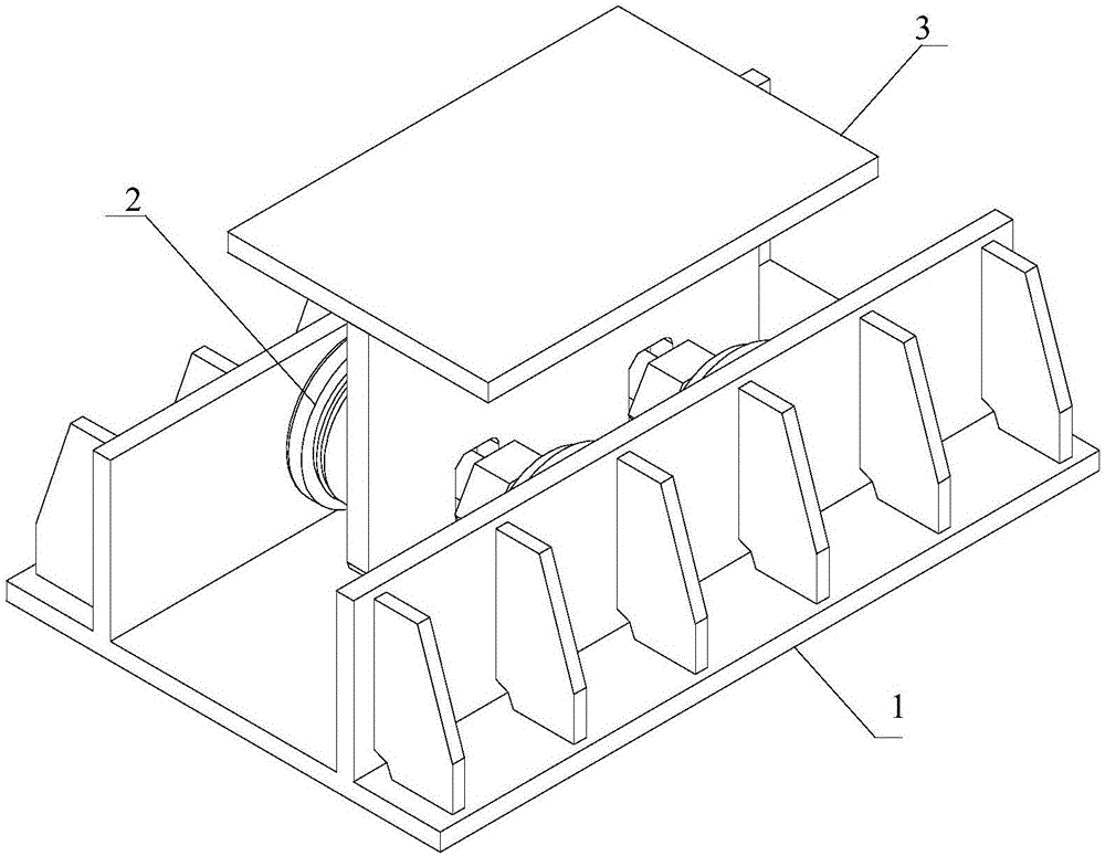 Sliding friction damper for bridge