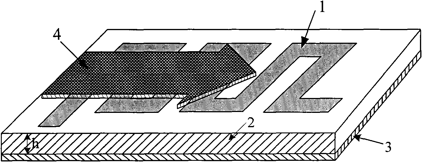 V-shaped micro-strip meander-line slow wave structure