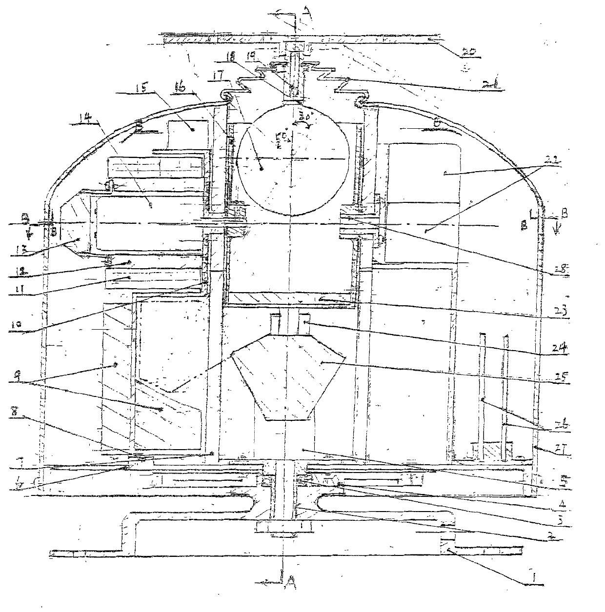 Gyroscope and gravity bistable cradle head