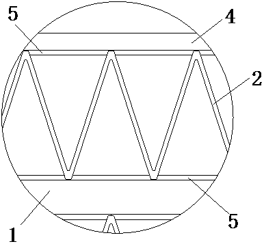 Wavy fin type heat exchanger and manufacturing method thereof